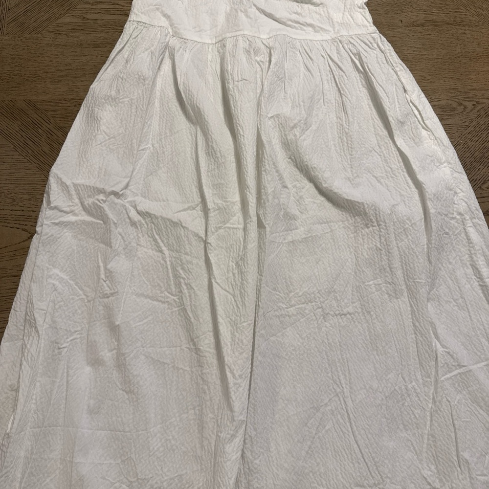 A New Day Women's Seersucker Maxi A-Line Dress Size S,M,L - Picture 3 of 3